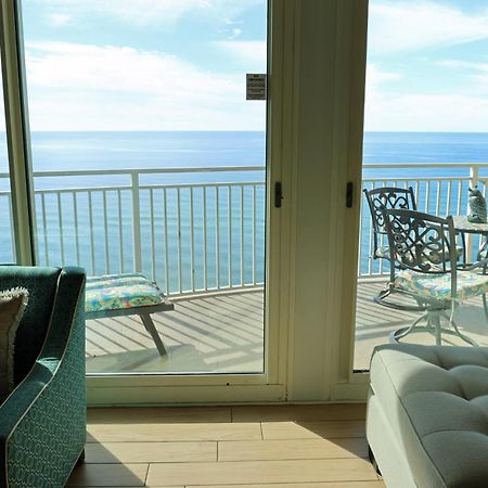 Aqua 1504 Beachfront Condo With Free Beach Chairs Panama Stadt Exterior foto