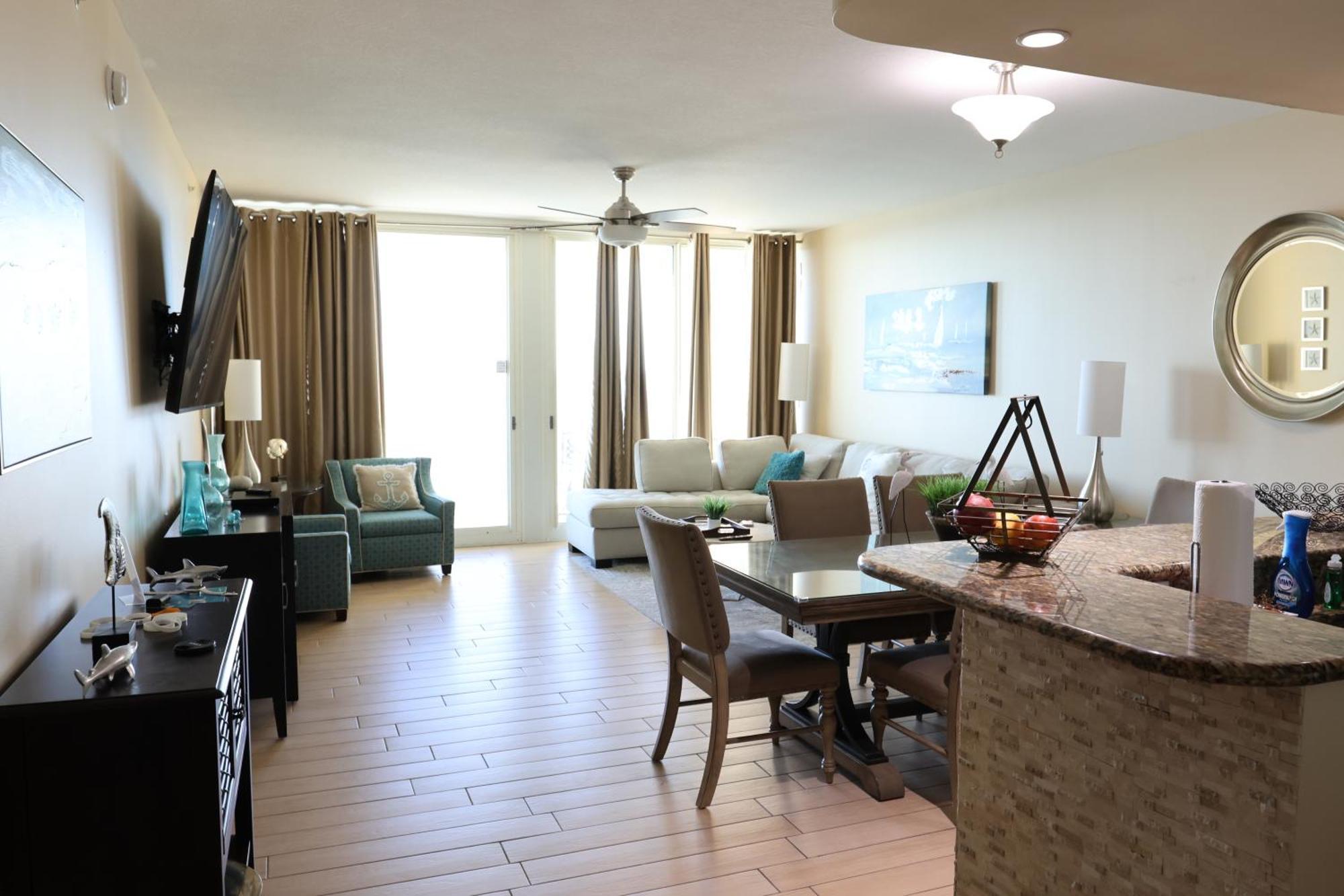 Aqua 1504 Beachfront Condo With Free Beach Chairs Panama Stadt Exterior foto