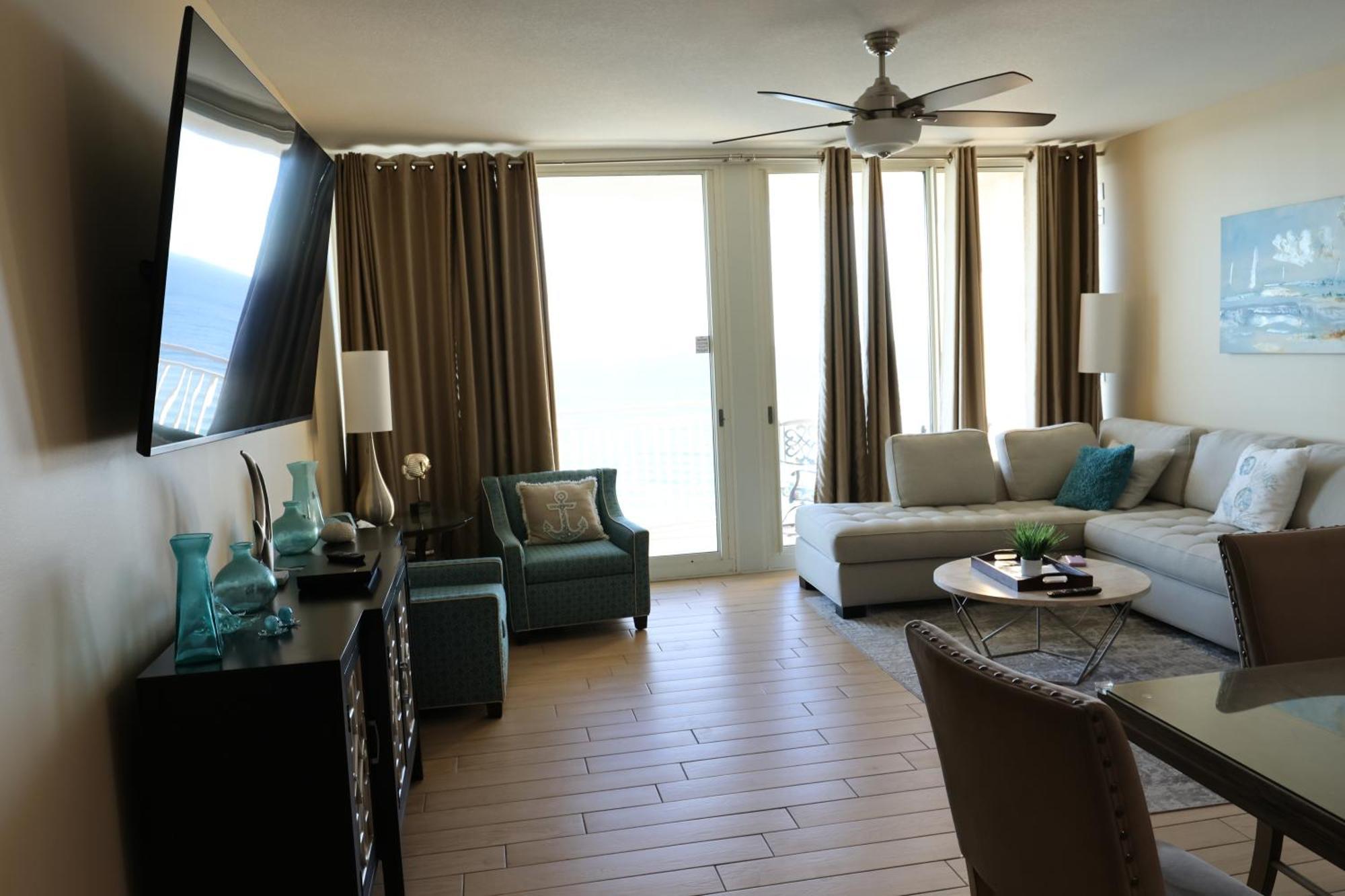 Aqua 1504 Beachfront Condo With Free Beach Chairs Panama Stadt Exterior foto
