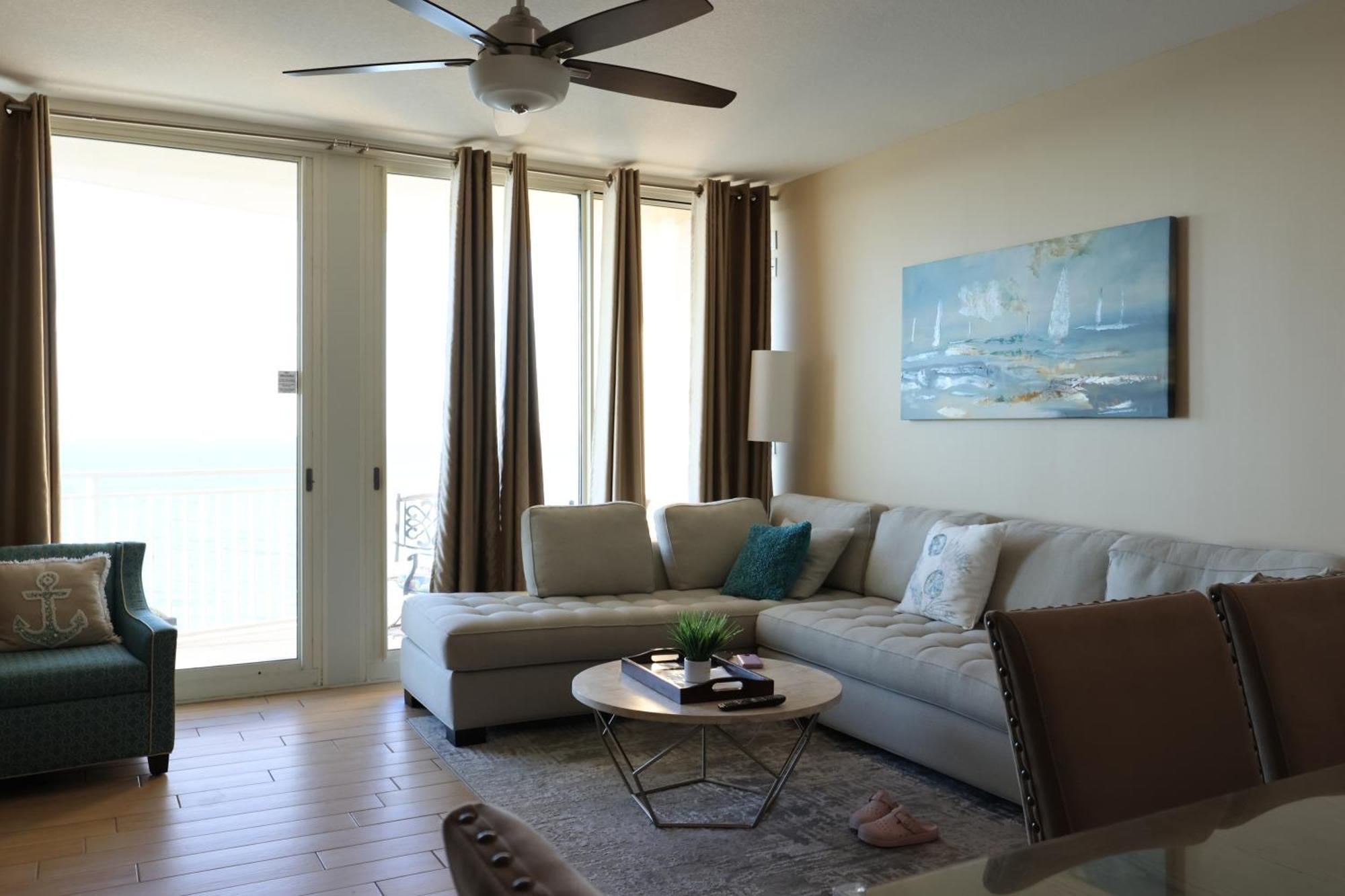Aqua 1504 Beachfront Condo With Free Beach Chairs Panama Stadt Exterior foto